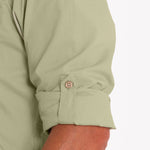 Camisa Algodón Orgánico Hombre Galiton Verde Rockford