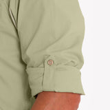 Camisa Algodón Orgánico Hombre Galiton Verde Rockford