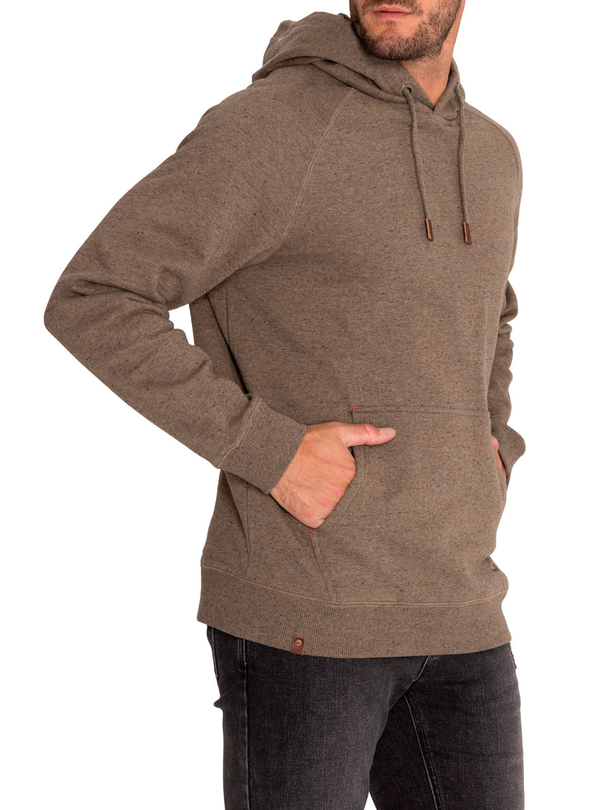 Polerón Algodón Orgánico Hombre Walsall Café Rockford