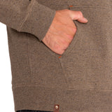 Polerón Algodón Orgánico Hombre Walsall Café Rockford