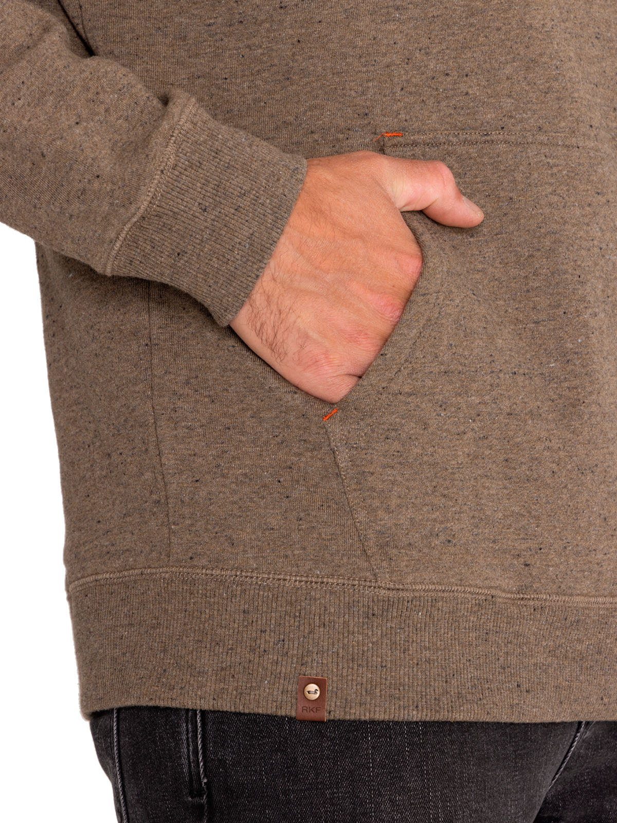 Polerón Algodón Orgánico Hombre Walsall Café Rockford