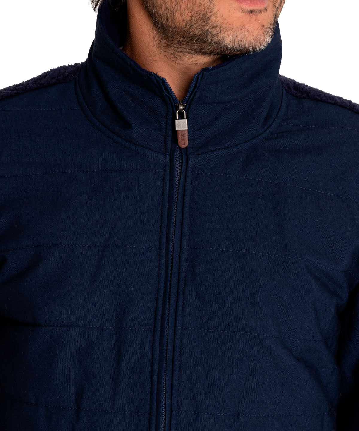Polar Fibras Recicladas Hombre Halifax Azul Rockford