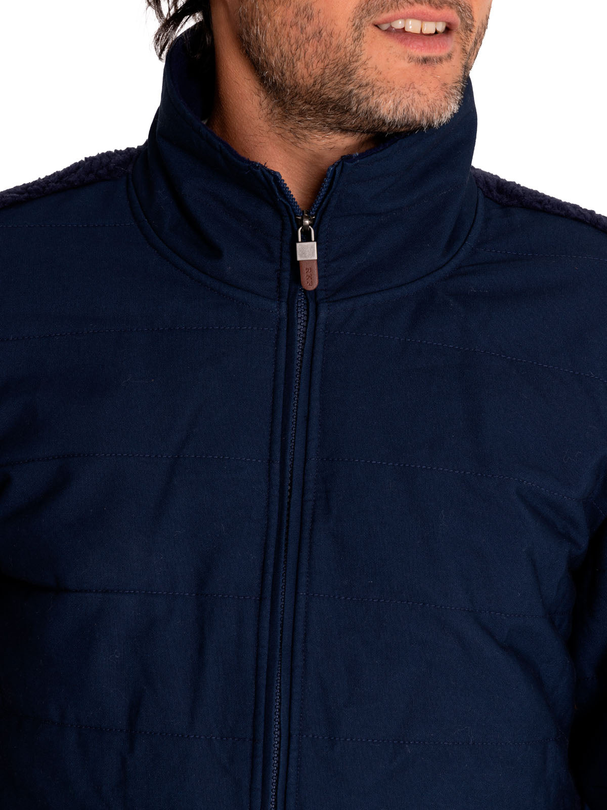 Polar Fibras Recicladas Hombre Halifax Azul Rockford