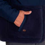 Polar Fibras Recicladas Hombre Halifax Azul Rockford