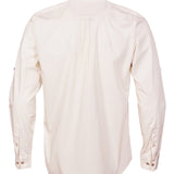 Camisa Algodón Orgánico Hombre Galiton Beige/Crudo Rockford