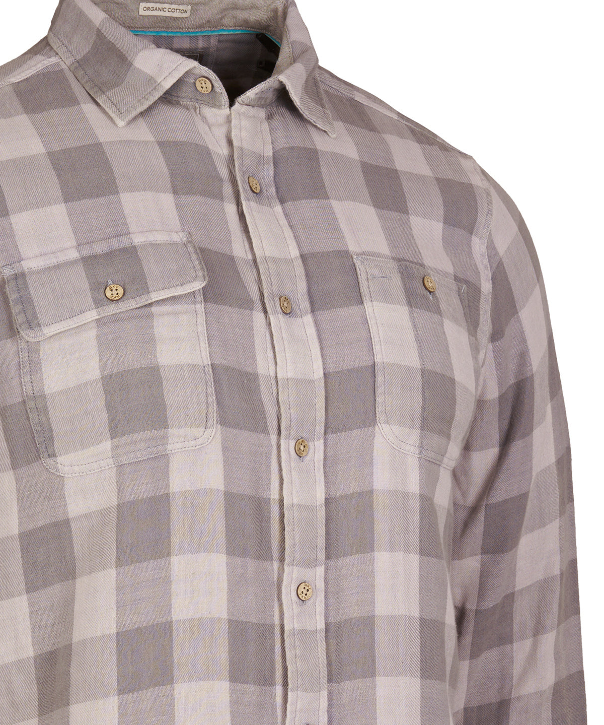 Camisa Algodón Orgánico Hombre Bradford Verde Rockford