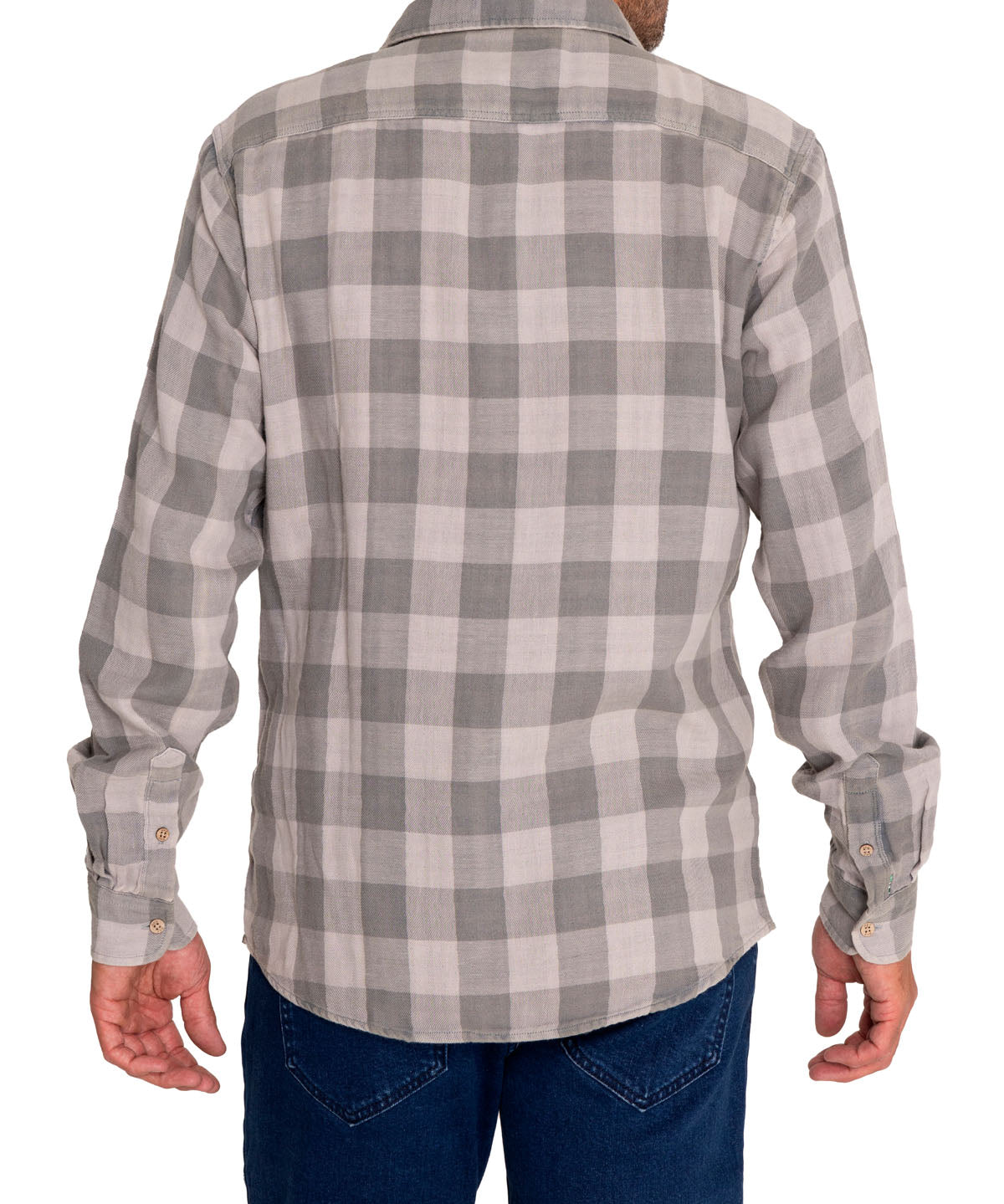 Camisa Algodón Orgánico Hombre Bradford Verde Rockford