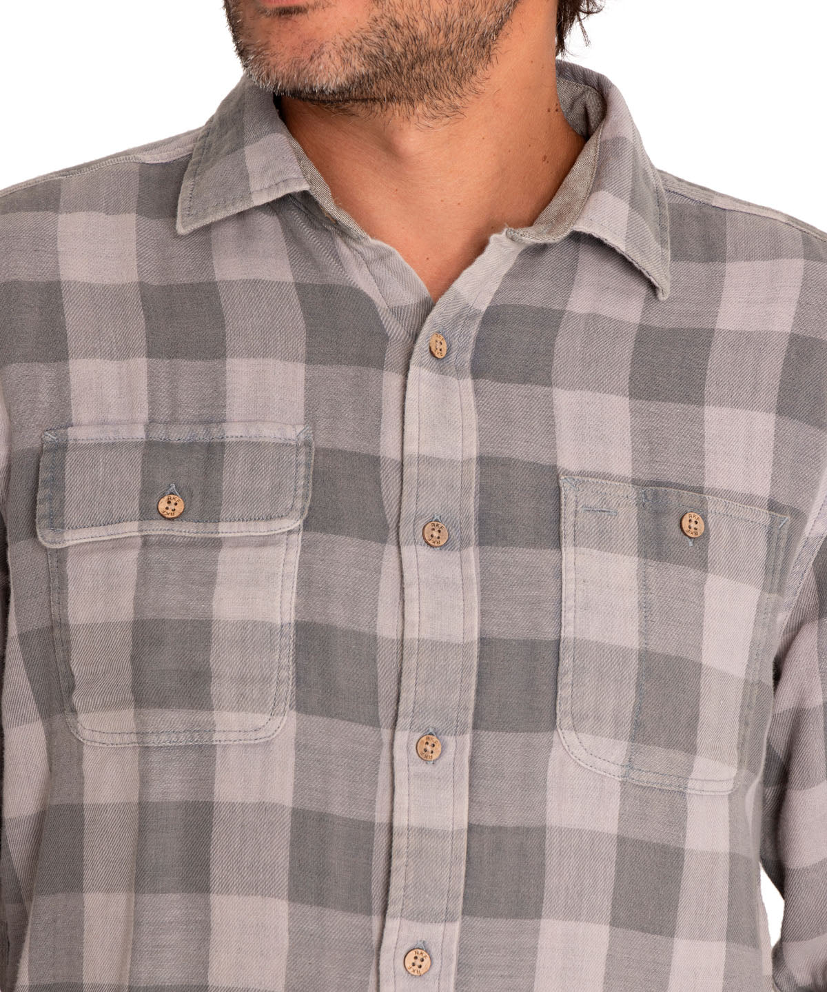 Camisa Algodón Orgánico Hombre Bradford Verde Rockford