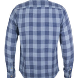 Camisa Algodón Orgánico Hombre Bradford Azul Rockford