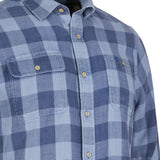Camisa Algodón Orgánico Hombre Bradford Azul Rockford