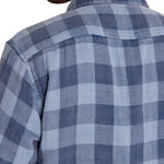 Camisa Algodón Orgánico Hombre Bradford Azul Rockford