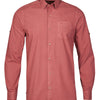 Camisa Algodón Orgánico Hombre Leeds Naranjo Rockford