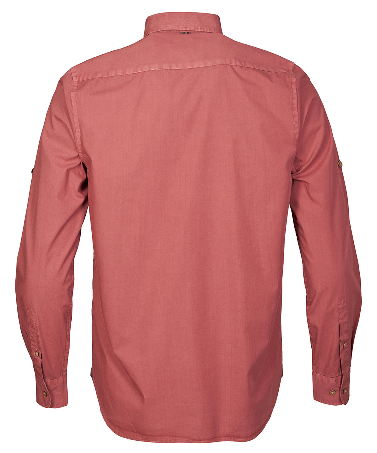 Camisa Algodón Orgánico Hombre Leeds Naranjo Rockford