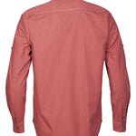 Camisa Algodón Orgánico Hombre Leeds Naranjo Rockford