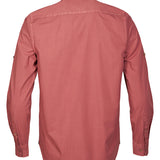 Camisa Algodón Orgánico Hombre Leeds Naranjo Rockford