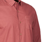 Camisa Algodón Orgánico Hombre Leeds Naranjo Rockford
