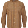 Camisa Algodón Orgánico Hombre Tartancord Beige/Crudo Rockford
