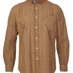 Camisa Algodón Orgánico Hombre Tartancord Beige/Crudo Rockford