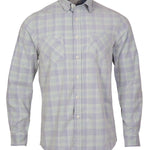 Camisa Algodón Orgánico Hombre Tartancord Verde Rockford