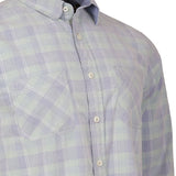 Camisa Algodón Orgánico Hombre Tartancord Verde Rockford
