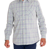 Camisa Algodón Orgánico Hombre Tartancord Verde Rockford