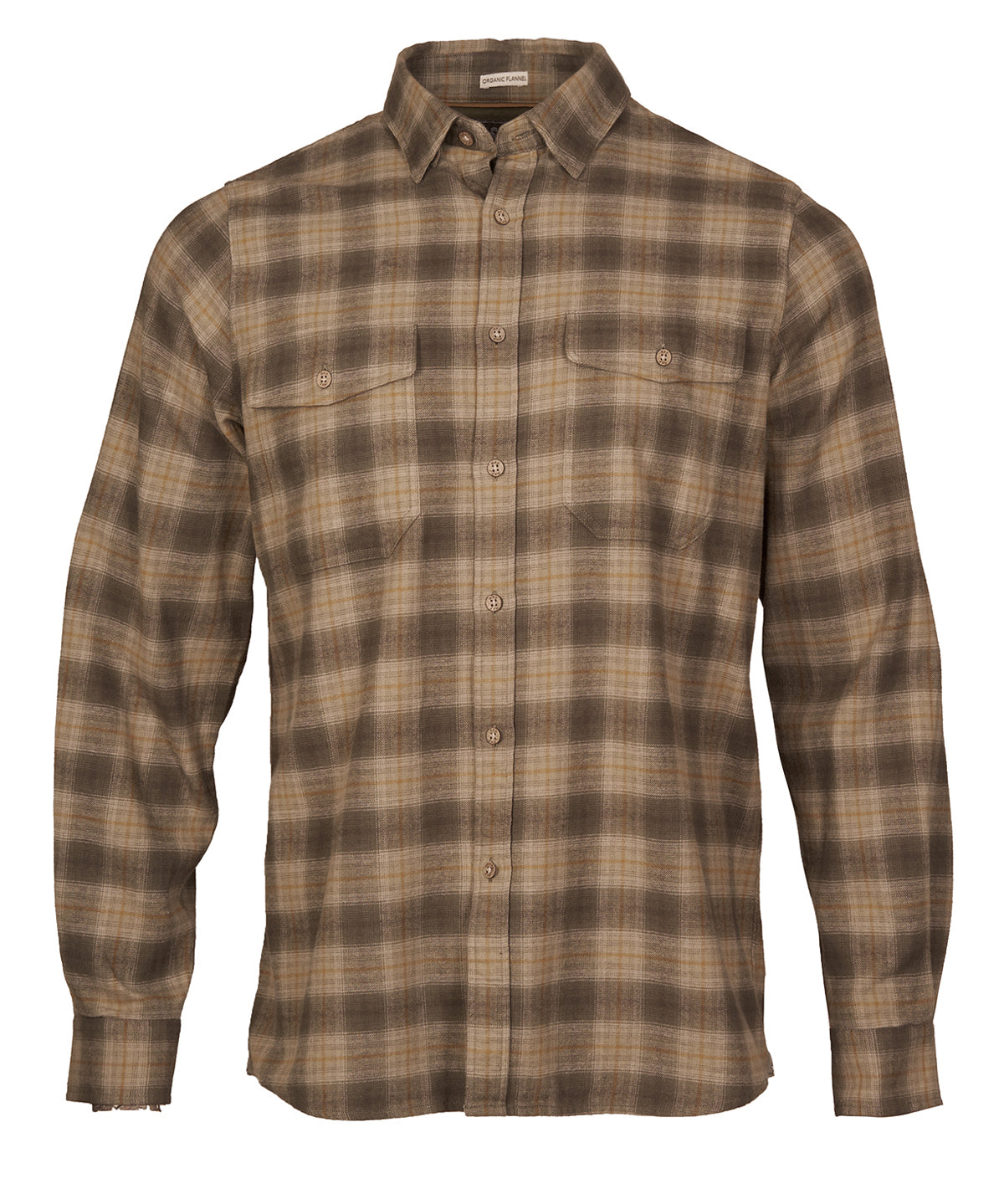 Camisa Algodón Orgánico Hombre Padua Verde Rockford