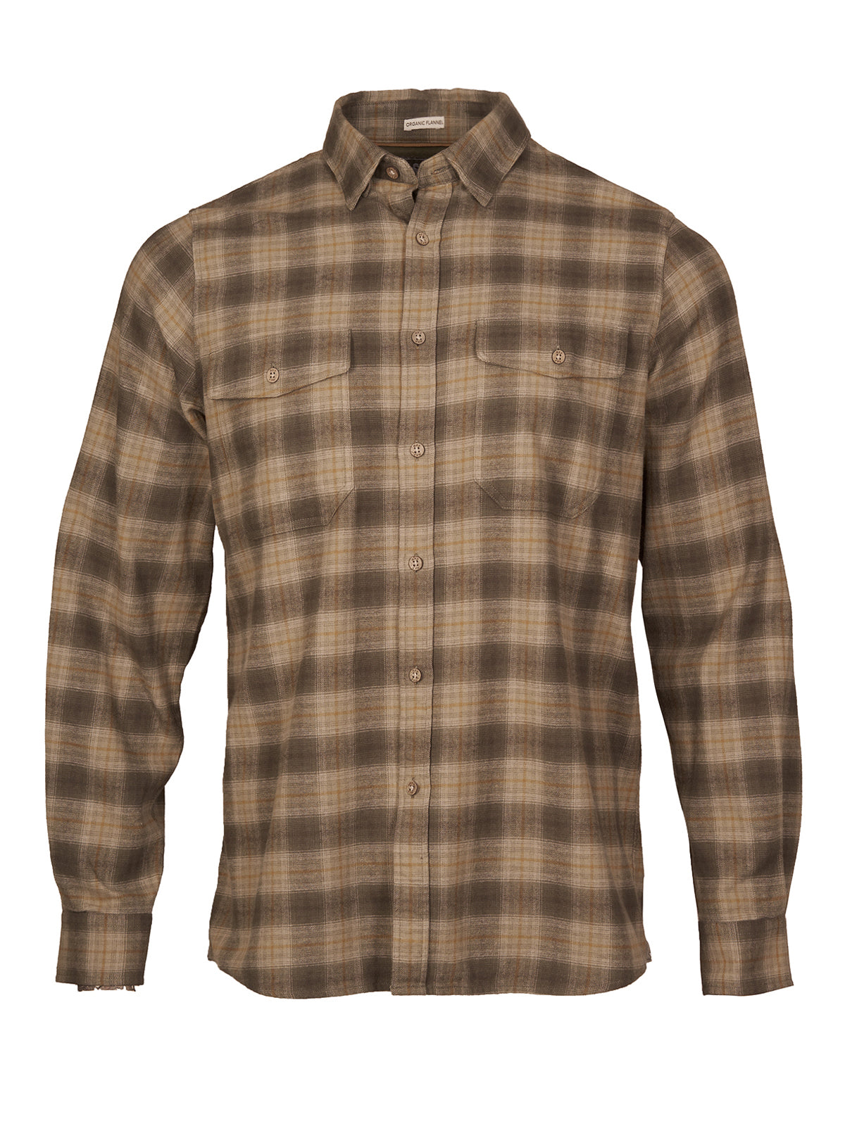 Camisa Algodón Orgánico Hombre Padua Verde Rockford