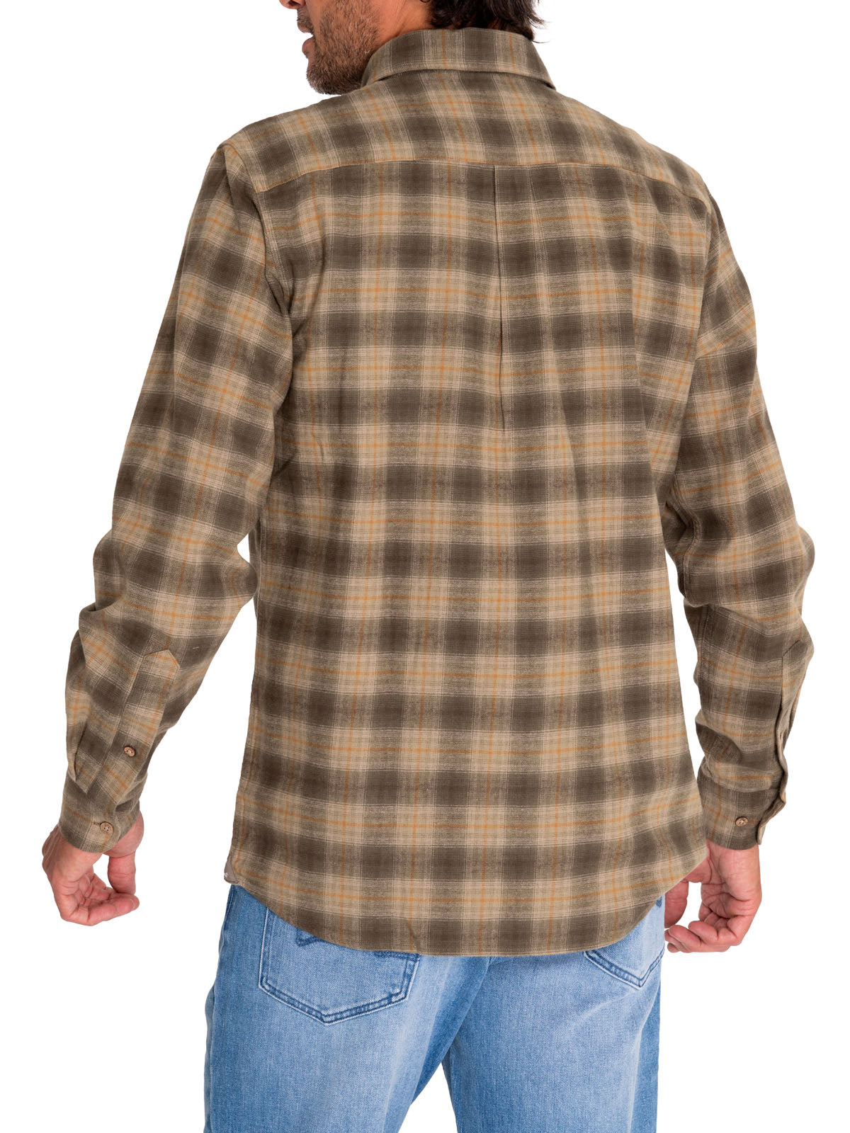 Camisa Algodón Orgánico Hombre Padua Verde Rockford