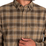 Camisa Algodón Orgánico Hombre Padua Verde Rockford