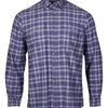 Camisa Algodón Orgánico Hombre Padua Azul Rockford