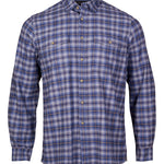 Camisa Algodón Orgánico Hombre Padua Azul Rockford