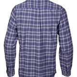 Camisa Algodón Orgánico Hombre Padua Azul Rockford