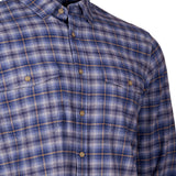 Camisa Algodón Orgánico Hombre Padua Azul Rockford