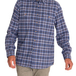Camisa Algodón Orgánico Hombre Padua Azul Rockford