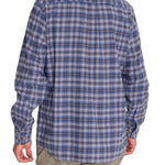 Camisa Algodón Orgánico Hombre Padua Azul Rockford