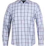 Camisa Algodón Orgánico Hombre Arbed Azul Rockford