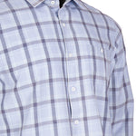 Camisa Algodón Orgánico Hombre Arbed Azul Rockford