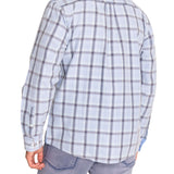 Camisa Algodón Orgánico Hombre Arbed Azul Rockford