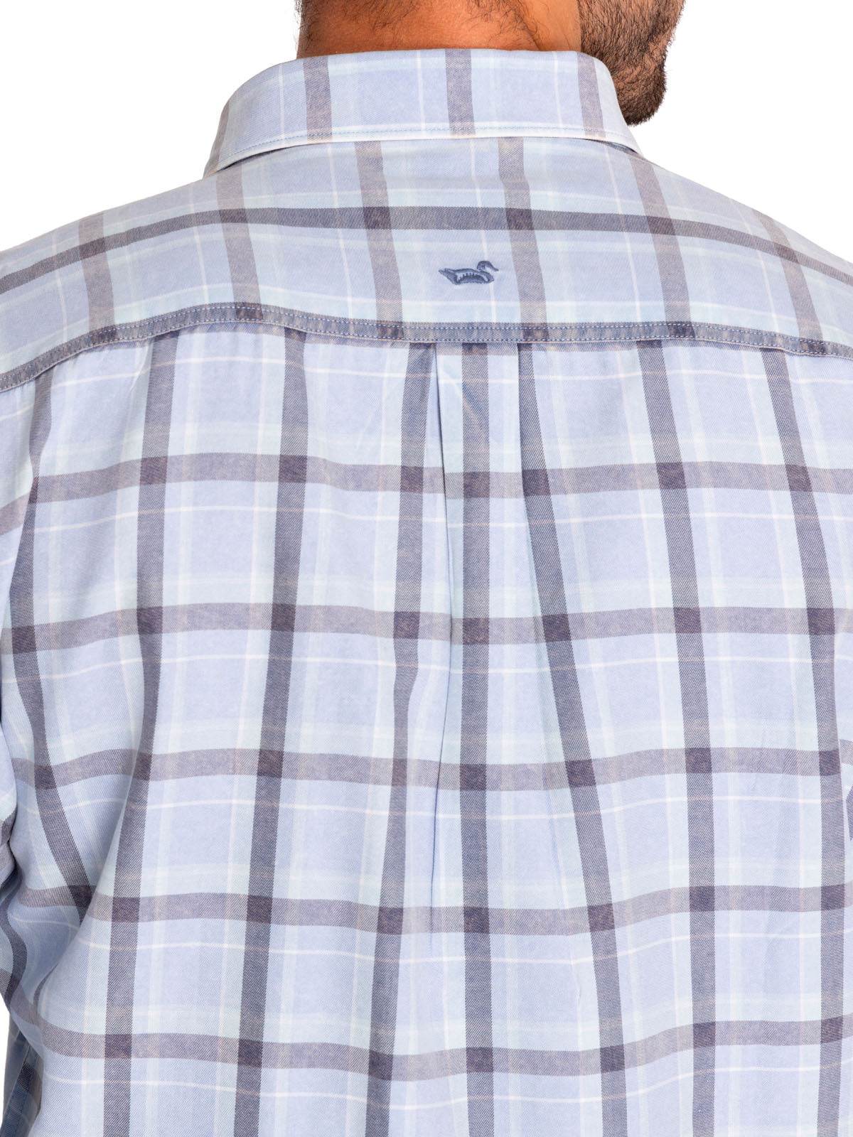 Camisa Algodón Orgánico Hombre Arbed Azul Rockford