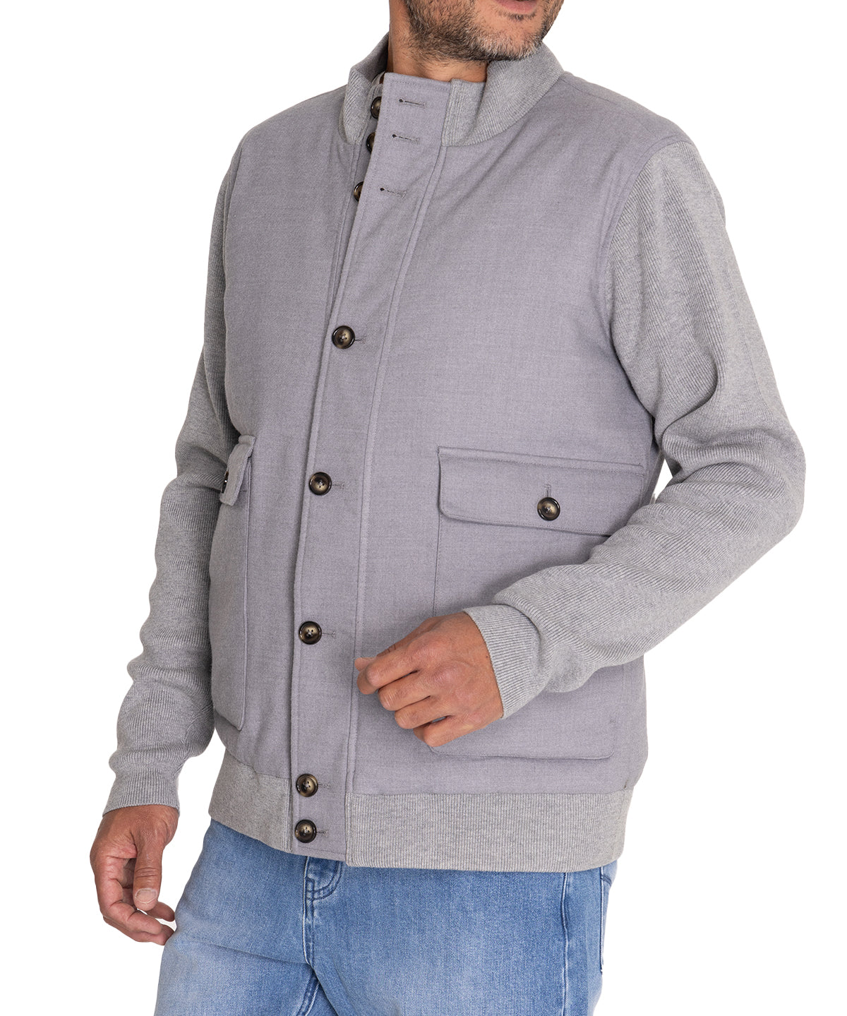 Chaqueta Thermore Hombre Slough Gris Rockford