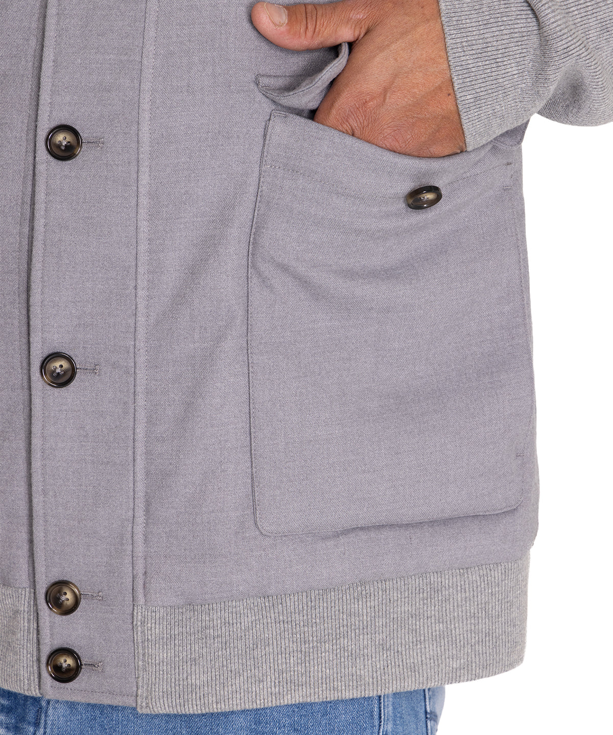Chaqueta Thermore Hombre Slough Gris Rockford