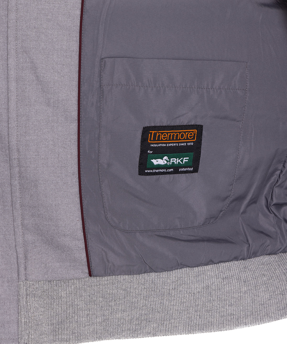 Chaqueta Thermore Hombre Slough Gris Rockford