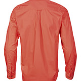 Camisa Algodón Orgánico Hombre Galiton Naranjo Rockford