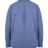 Camisa Algodón Orgánico Hombre Galiton Azul Rockford