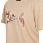 Polera Fibras Recicladas Hombre Places Beige/Crudo Rockford
