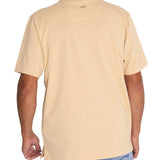 Polera Fibras Recicladas Hombre Places Beige/Crudo Rockford