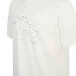 Polera Fibras Recicladas Hombre Places Blanco Rockford