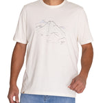 Polera Fibras Recicladas Hombre Places Blanco Rockford