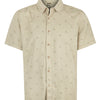 Camisa Tencel Hombre Tencelprint Verde Musgo Rockford