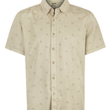 Camisa Tencel Hombre Tencelprint Verde Musgo Rockford
